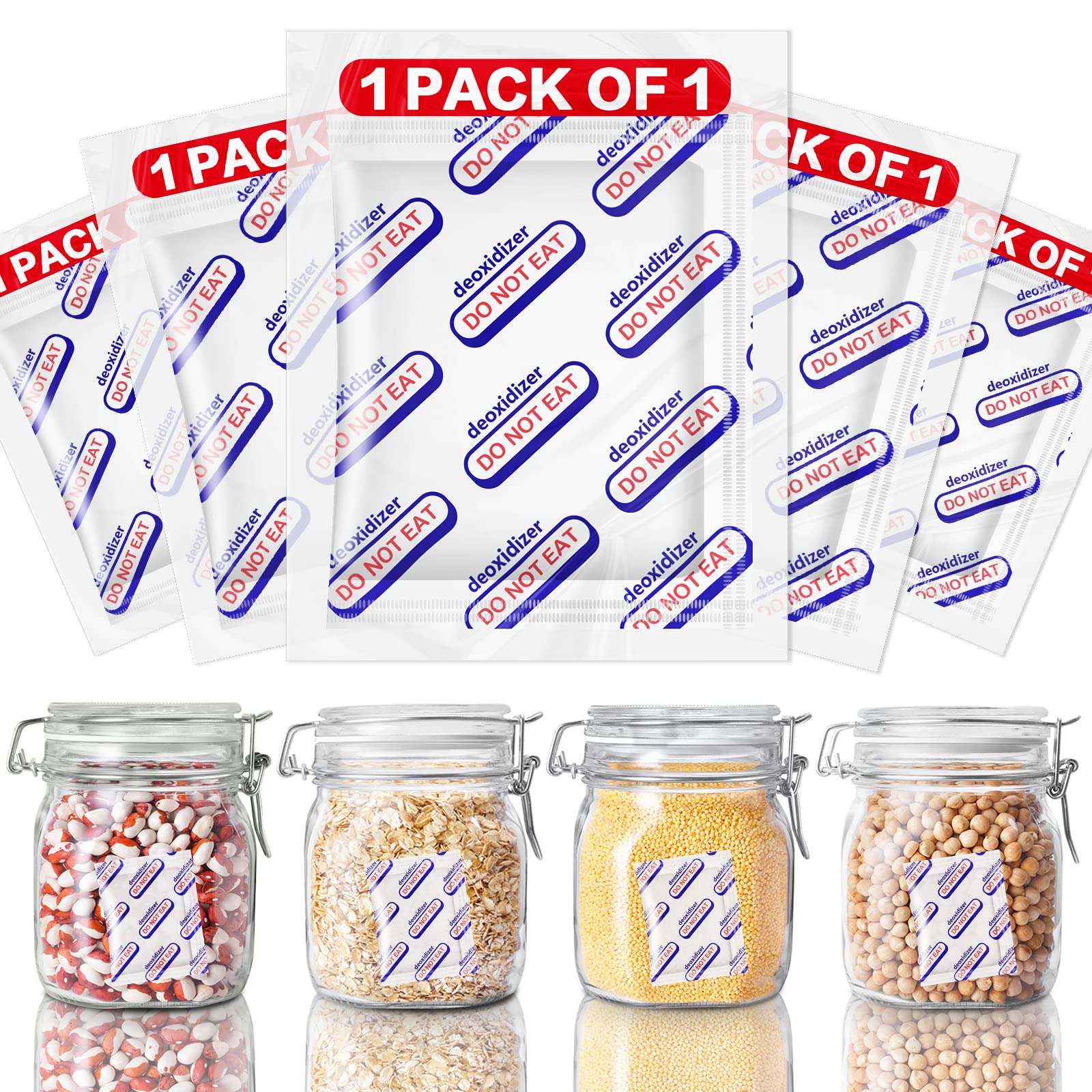 Amazon.com: 500cc Oxygen Absorbers for Food Storage, Individually